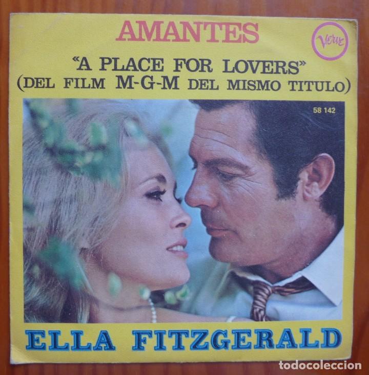 Discos de vinilo: AMANTES / ELLA FITZGERALD / BSO / 1969 / SINGLE - Foto 1