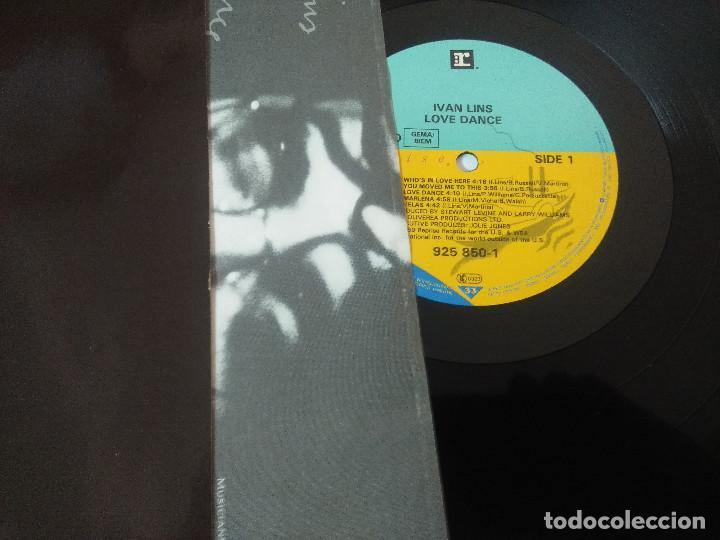 Discos de vinilo: IVAN LINS/LOVE DANCE/VINILO. - Foto 2