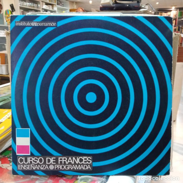 Discos de vinilo: Curso de franc&eacute;s - Ense&ntilde;anza programada - Ep Instituto parram&oacute;n 1965. - Foto 1