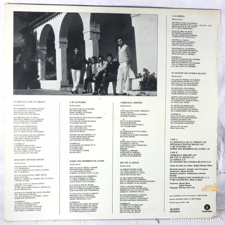 Discos de vinilo: ORUJO, LA DONCELLA DE LA VIRGEN - LP - Foto 2
