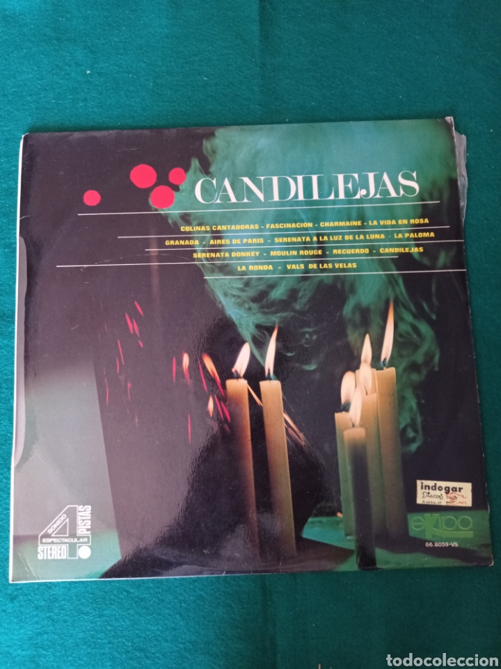 Discos de vinilo: DISCO VINILO LP , CANDILEJAS , A&Ntilde;O 1970 - Foto 1