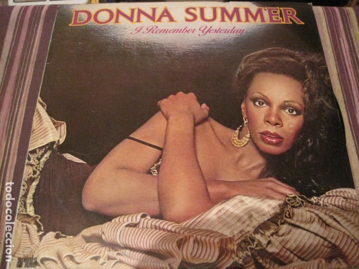 Discos de vinilo: LP DONNA SUMMER I REMEMBER YESTERDAY ARIOLA SPAIN - Foto 1