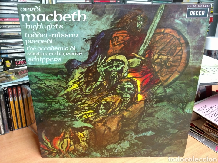 Discos de vinilo: Verdi - Birgit Nilsson, Thomas Schippers - Macbeth (Selecci&oacute;n) (LP, Album) - Foto 1