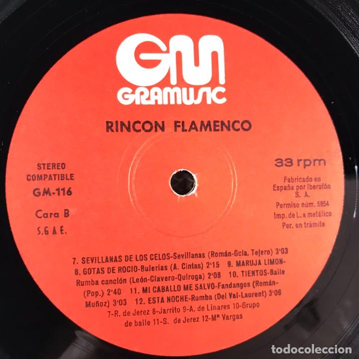 Discos de vinilo: Various &ndash; Rinc&oacute;nVinyl, LP, Compilation Flamenco - SPAIN - Foto 8