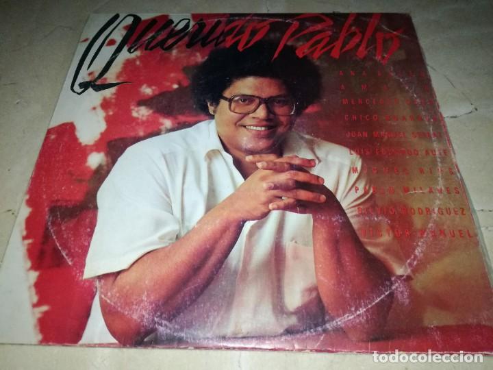 Disques de vinyle: QUERIDO PABLO-CANCIONES DE PABLO MILANES-DOBLE LP-EDICION BRASIL