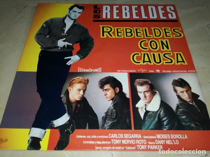 Discos de vinilo: LOS REBELDES-REBELDES CON CAUSA-EPIC - Foto 1