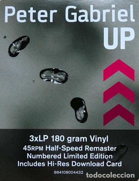 Discos de vinilo: PETER GABRIEL UP 3 LPs EDICI&Oacute;N LIMITADA N&ordm; 006376... GENESIS - Foto 2