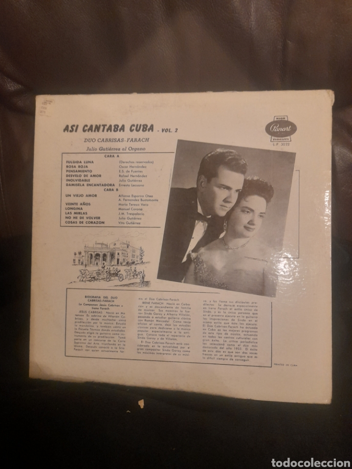 Discos de vinilo: As&iacute; cantaba Cuba Volumen 2 - Foto 2