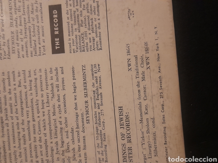 Discos de vinilo: Sabbath in The Synagoge volumen 2 - Foto 4
