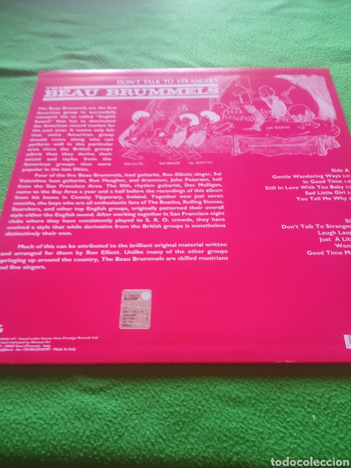 Discos de vinilo: The Beau Brummels-Dont Talk to.... - Foto 2