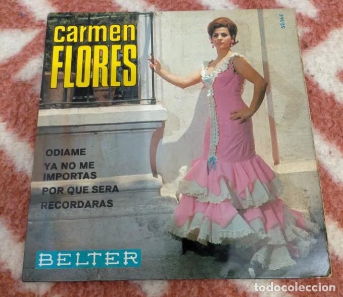 Discos de vinilo: Carmen Flores. Odiame. 1967. - Foto 1