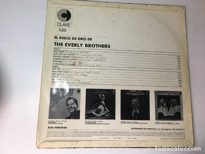 Discos de vinilo: LP VINILO EL DISCO DE ORO DE THE EVERLY BROTHERS - Foto 2