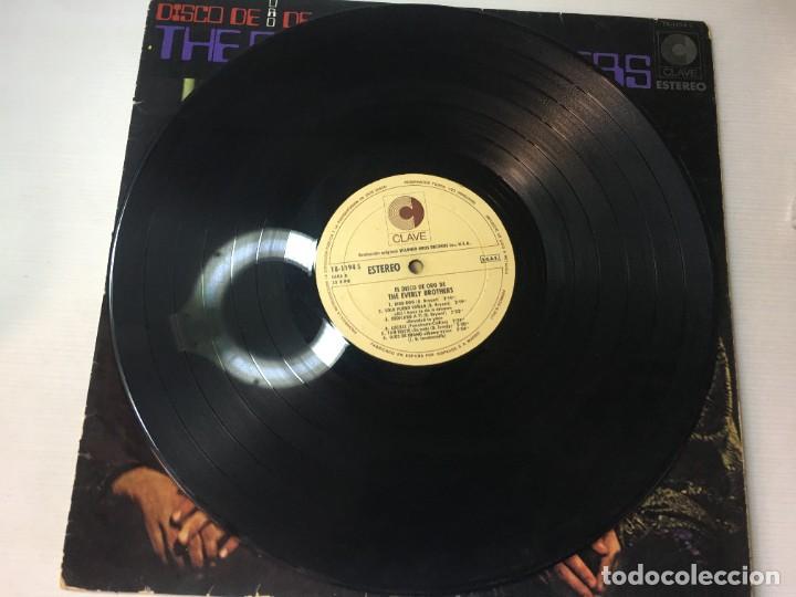 Discos de vinilo: LP VINILO EL DISCO DE ORO DE THE EVERLY BROTHERS - Foto 4