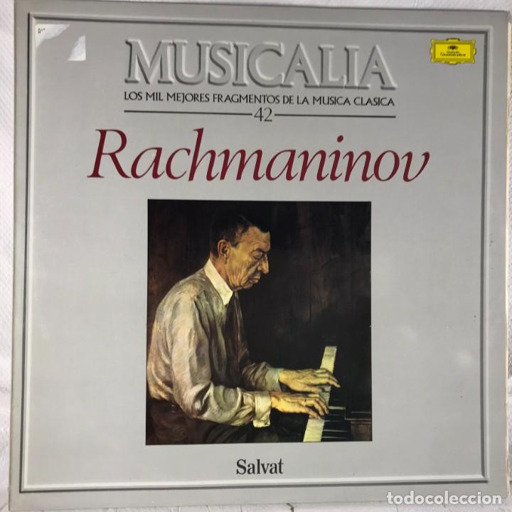 Discos de vinilo: MUSICALIA - SALVAT - DISCO N&ordm; 42. Rachmaninov