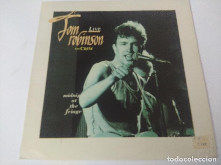 Discos de vinilo: TOM ROBINSON AND CREW/LIVE/VINILO. - Foto 1