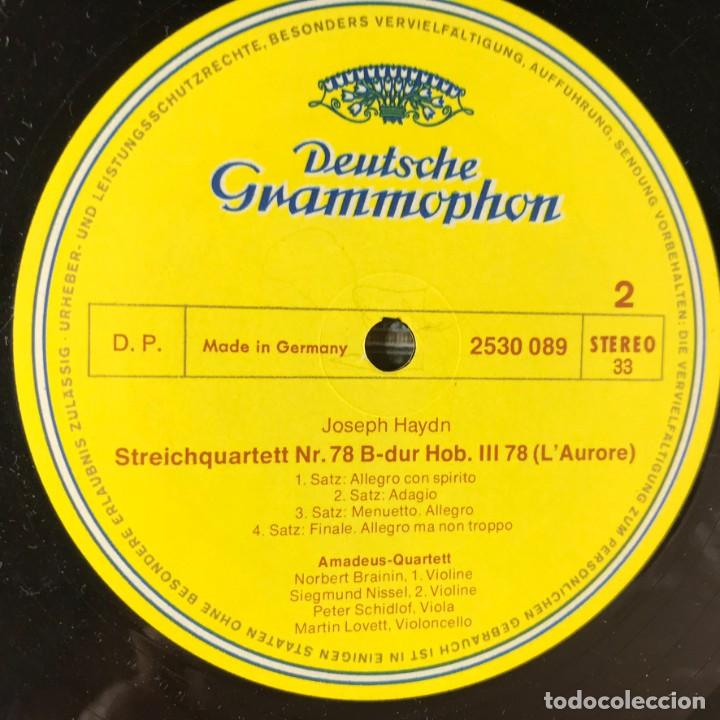 Discos de vinilo: Joseph Haydn, Amadeus-Quartett &ndash; String Quartets - Vinyl, LP, Stereo - GERMANY - Foto 8