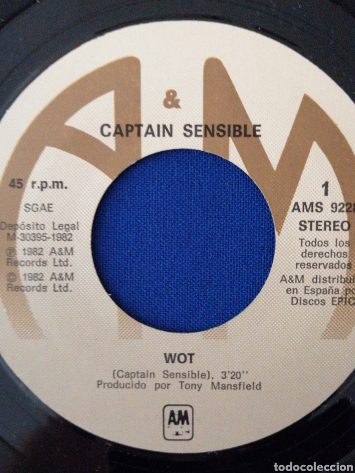 Discos de vinilo: CAPTAIN SENSIBLES - WOT! - Foto 3