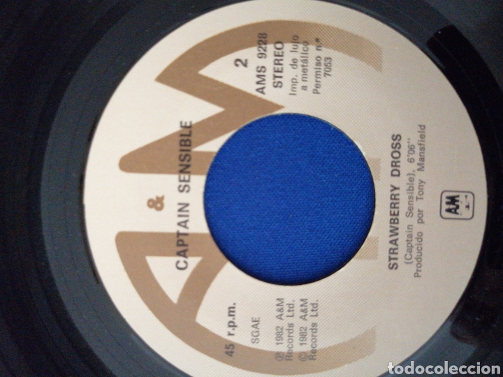 Discos de vinilo: CAPTAIN SENSIBLES - WOT! - Foto 4