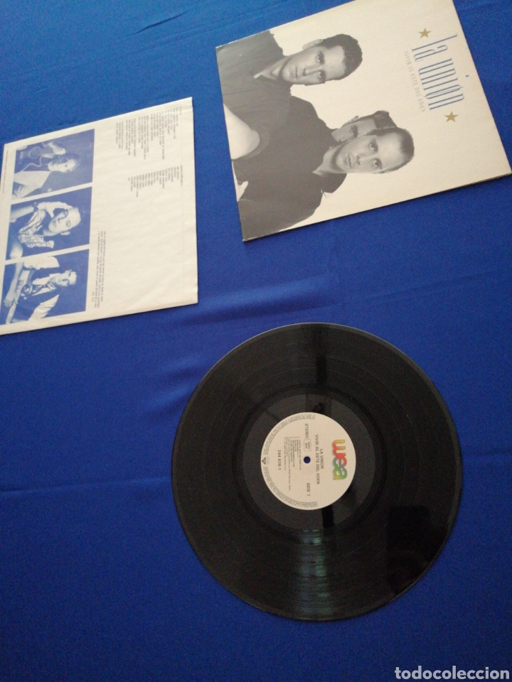 Discos de vinilo: LA UNION VIVIR AL ESTE DEL ED&Eacute;N - Foto 6