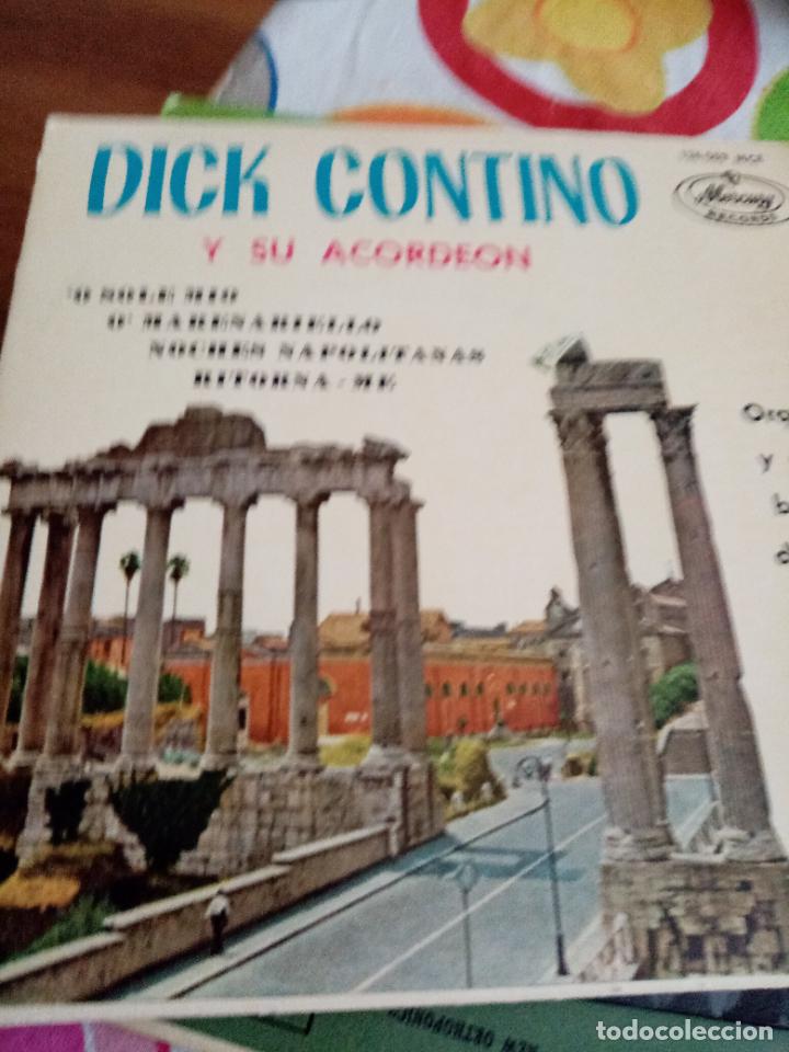 Discos de vinilo: Dick contigo y su acordeon - Foto 1