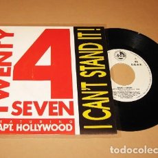 Discos de vinilo: TWENTY 4 SEVEN - I CAN'T STAND IT ! - SINGLE - 1990