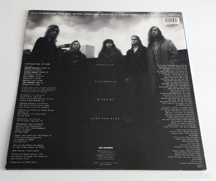 Discos de vinilo: LP FLOTSAM AND JETSAM - WHEN THE STORM COMES DOWN - Foto 2