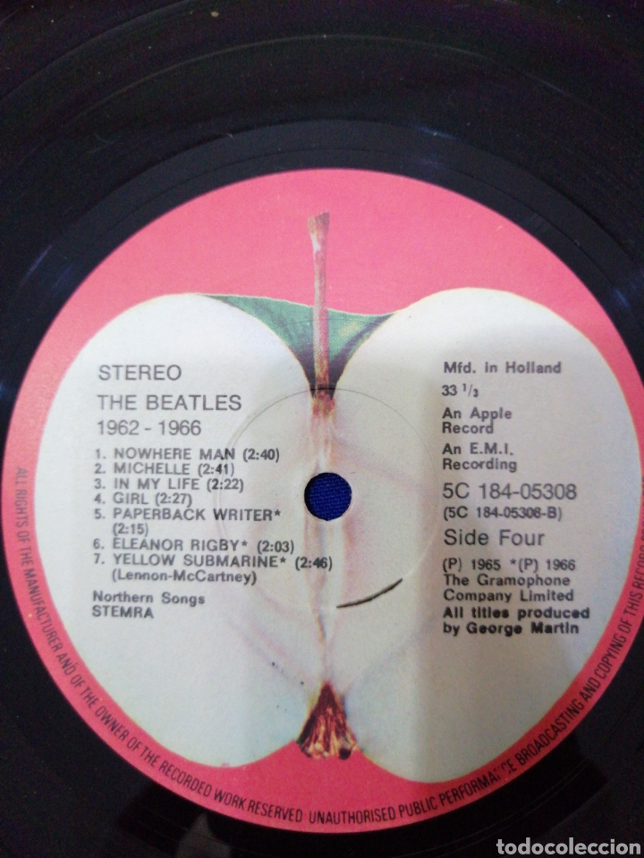 Discos de vinilo: THE BEATLES 1962-1966 HOLANDA DISCO DOBLES - Foto 11