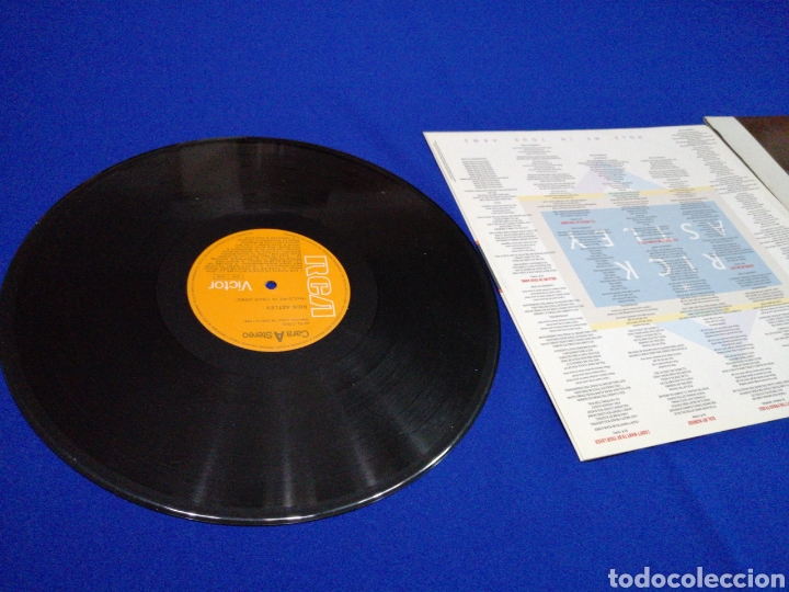 Discos de vinilo: RICK ASTLEY - HOLD ME IN YOUR ARMS - Foto 6
