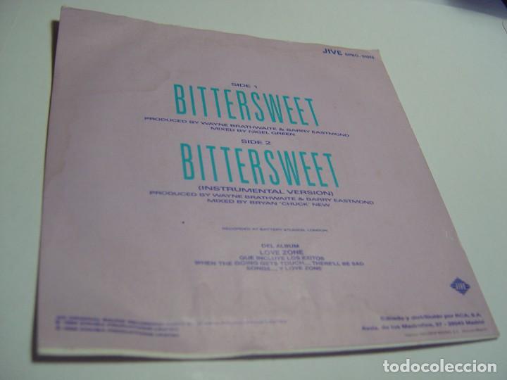 Discos de vinilo: single billy ocean. bittersweet. jive 1986 spain (seminuevo) - Foto 2