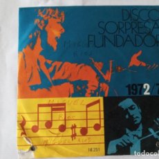 Discos de vinilo: DISCO SORPRESA FUNDADOR 1972 73 MIGUEL RIOS Nº1251. Lote 347423363