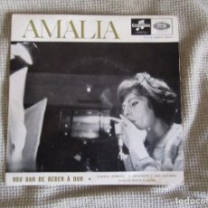 Discos de vinilo: AMÁLIA RODRIGUES - VOU DAR DE BEBER À DOR - FADINHO SERRANO - EP 7” 45RPM EDITADO EN PORTUGAL. Lote 347436648