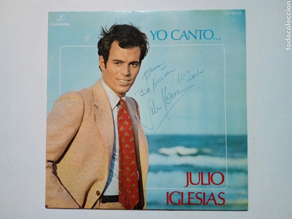 Julio Iglesias, Spanish card by Promotore des Artes Grafica…