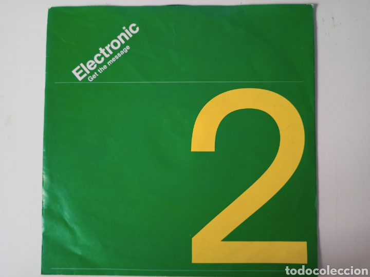 Discos de vinilo: Electronic - Get The messsge - Foto 1