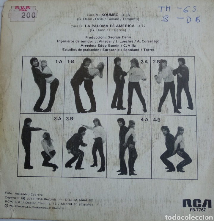 Discos de vinilo: *GEORGIE DANN. SPAIN. RCA. 1982 casa - Foto 2