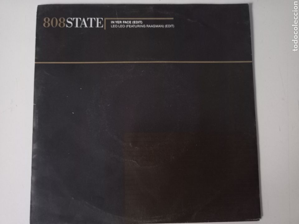 Discos de vinilo: 808 State - Un yer face - Foto 1