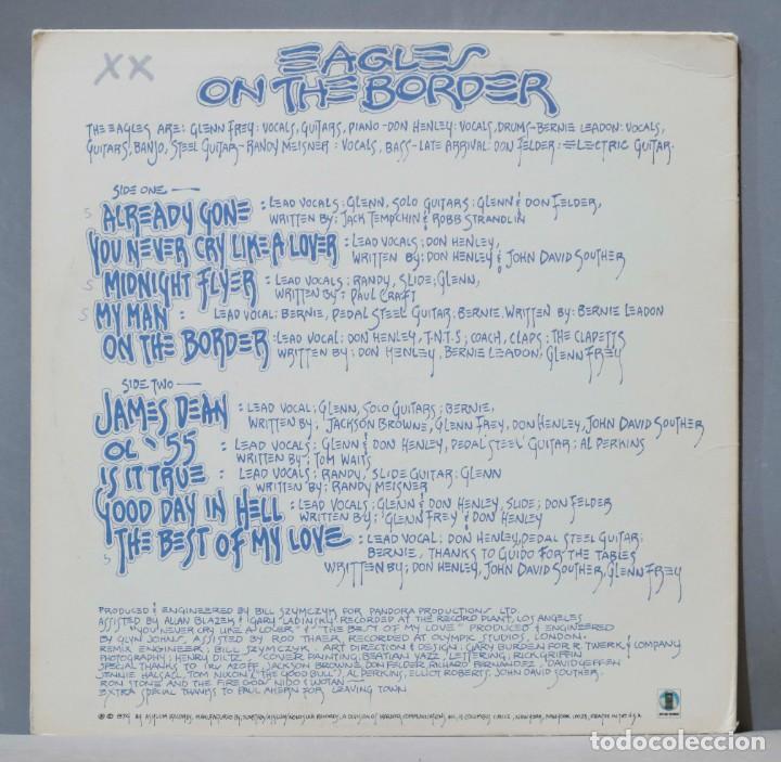 Discos de vinilo: LP. Eagles. On The Border - Foto 2