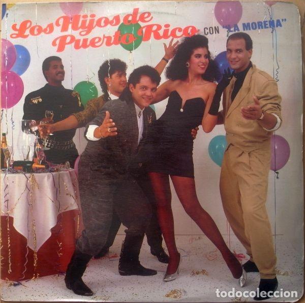 Disques de vinyle: Los Hijos de Puerto Rico &lrm;&ndash; Los Hijos De Puerto Rico Con &rdquo;La Morena&rdquo;