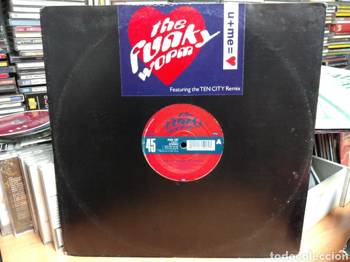 Discos de vinilo: Funky Worm - U+Me=Love (12&rdquo;) - Foto 1