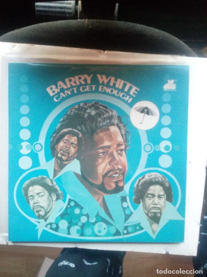 Discos de vinilo: barry white can&acute;t get enough uk 1974 lp - Foto 1