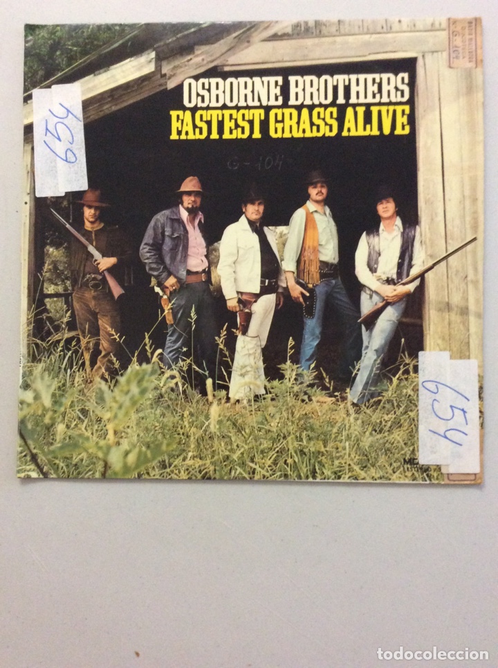 Discos de vinilo: Osborne Brothers. Fastest grass alive. - Foto 1