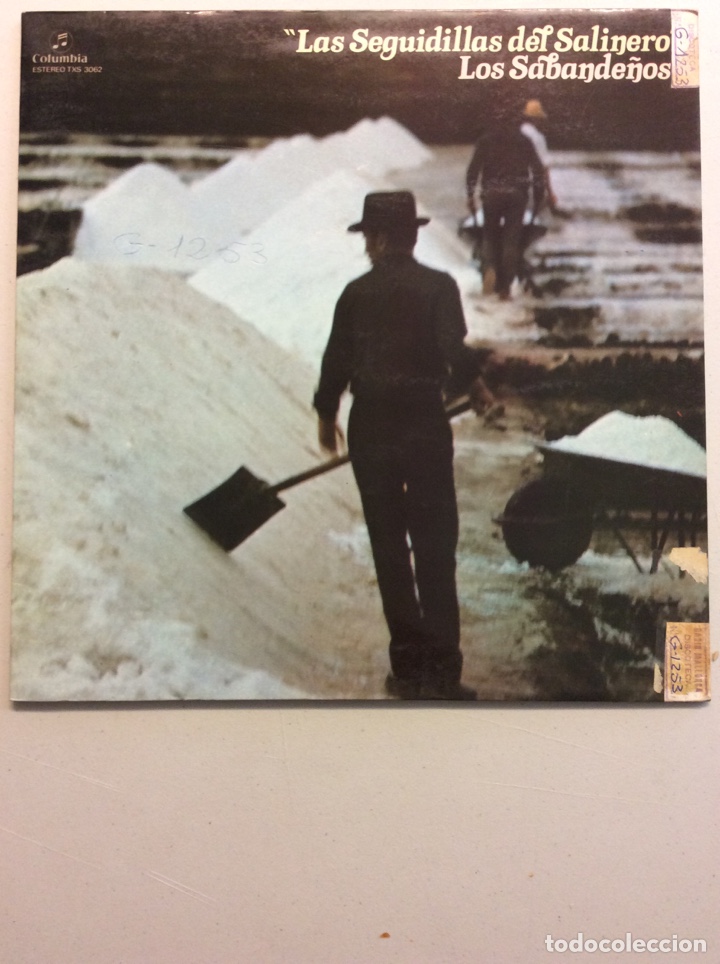Discos de vinilo: Los Sabande&ntilde;os. Las seguidillas del Salinero. - Foto 1