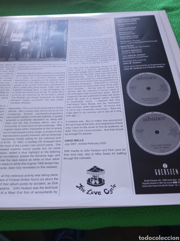 Discos de vinilo: Forever Amber-The Love cycle - Foto 4