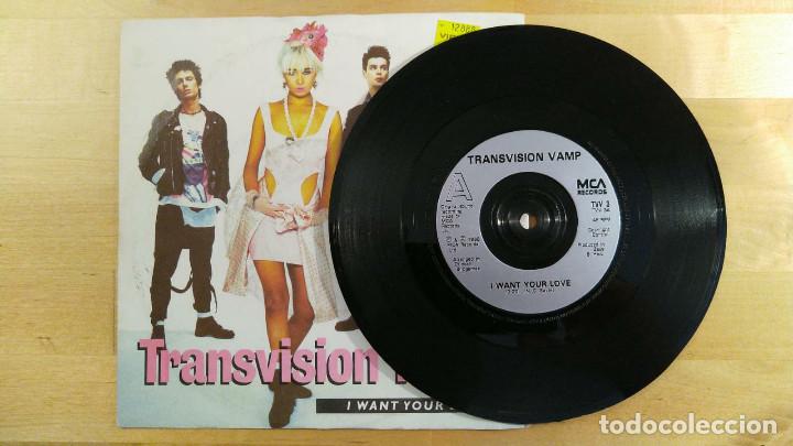 Discos de vinilo: Transvision Vamp &ndash; I Want Your Love - Foto 2