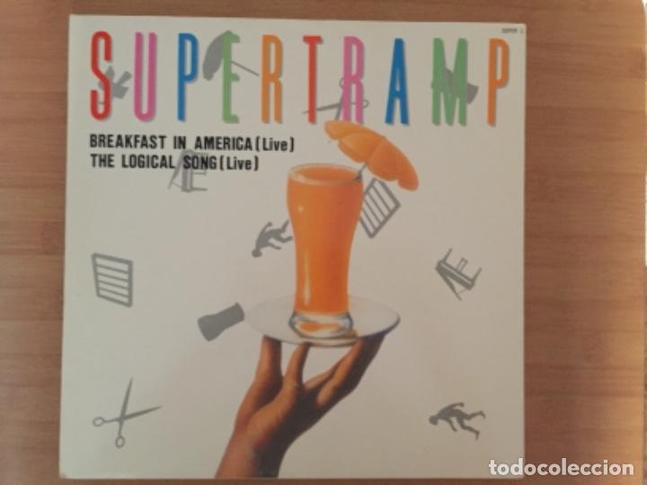 Discos de vinilo: SUPERTRAMP. Dreamer (live) (vinilo maxi-single) - Foto 2