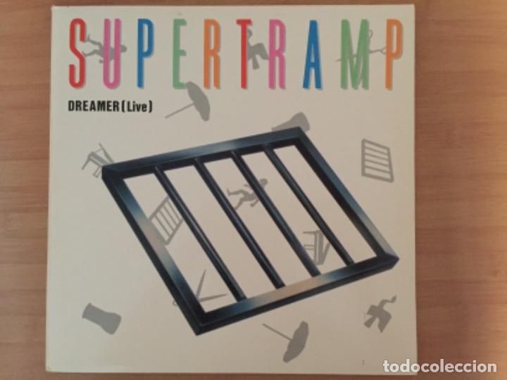 Discos de vinilo: SUPERTRAMP. Dreamer (live) (vinilo maxi-single) - Foto 1