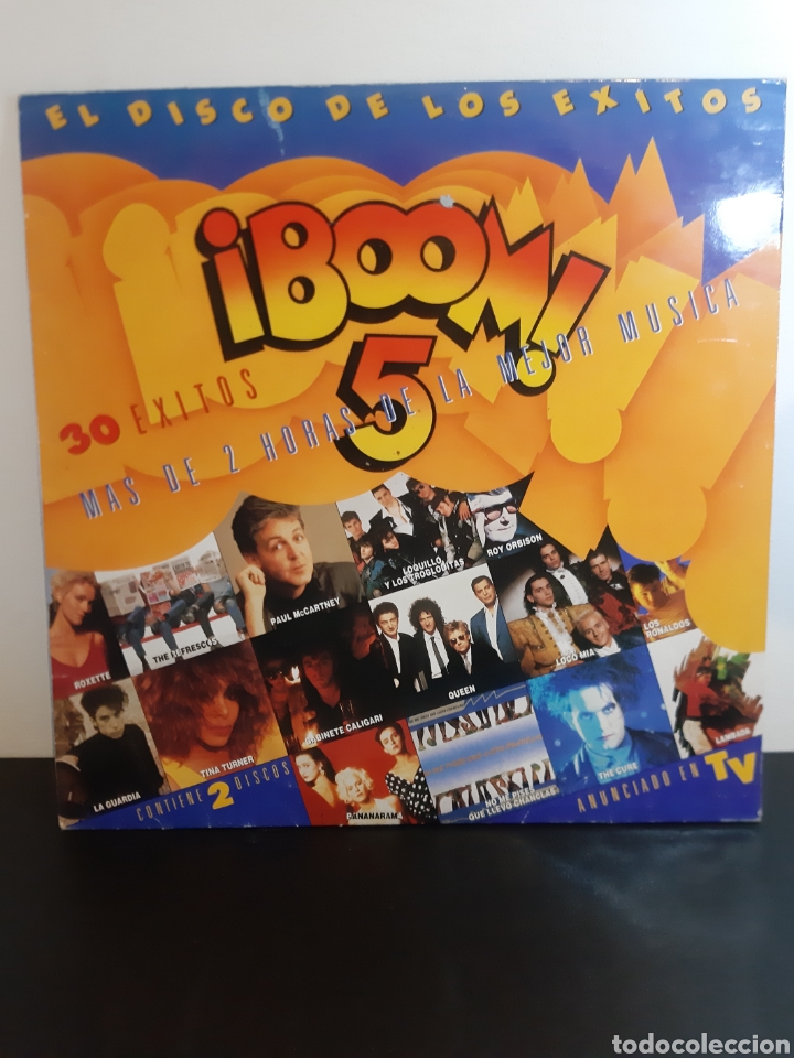 Discos de vinilo: &iexcl; BOOM 5! SOLO FUNDA + 1 DISCO ESTADO MUY USADO CON RUIDO . B.5