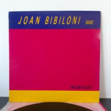 Discos de vinilo: *JOAN BIBILONI. PAPI, ARE YOU O.K.? 1986. ESPAÑA. COMPLETO. FOLLETO + PUBLI.