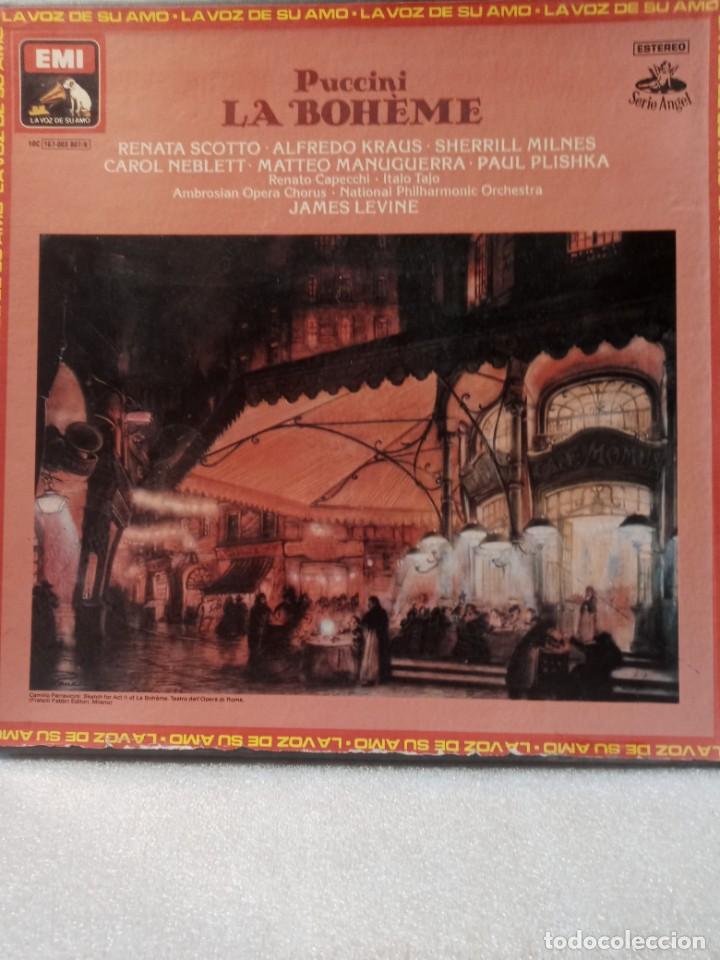 Discos de vinilo: LA BOH&Egrave;ME - PUCCINI. - Foto 1