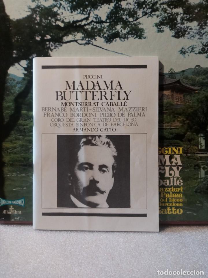 Discos de vinilo: MADAMA BUTTERFLY - PUCCINI. - Foto 3