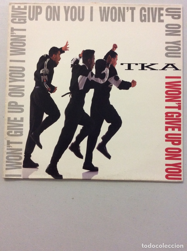 Discos de vinilo: TKA. I won&rsquo;t give up on you. - Foto 1